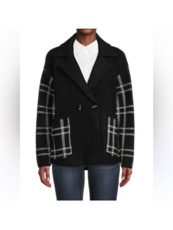 Magaschoni Jackets & Blazers - Magashoni Drop Shoulder Notch Lapel Coat Jacket Size S/P